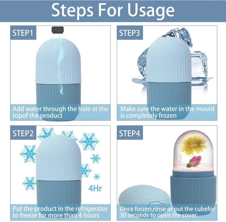 Silicone Face Ice Roller