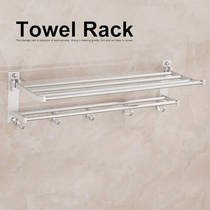 Wall-Mounted Double Layer Rack