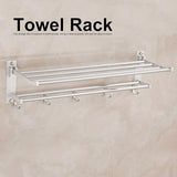 Wall-Mounted Double Layer Rack