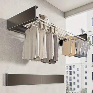 Folding Aluminum Clothes Drying Rack