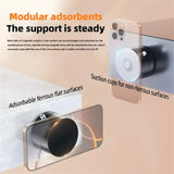 Universal Vacuum Magnetic Car Phone Holder, Dashboard Magnet Foldable Mobile Stand, Car Magnetic Phone Holder
