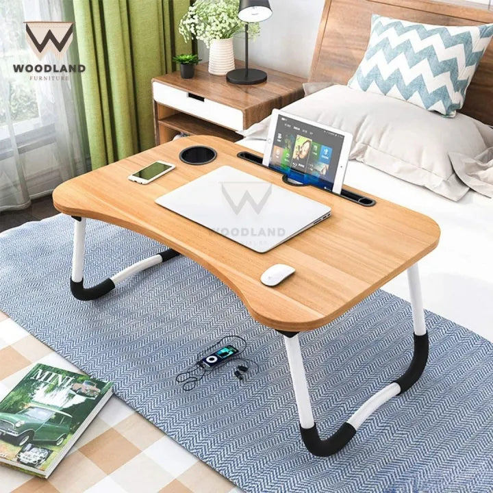 Wood Land Wooden Gaming Laptop Table