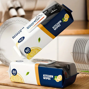 80 Pcs Heavy Duty Kitchen Wipes