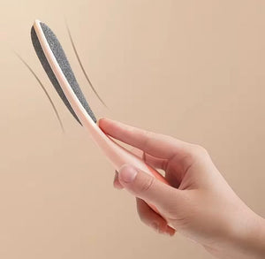 Double Sided Foot File Callus Remover, Dual sided Pedicure Trimmer With Long Handle, Portable Foot Dead Skin Remover Care Tool, Hard Skin Removers, Callus Dead Skin Remover, Anti Slip Handle Pedicure Tool