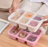 5 Compartment Lunch Box With Transparent Lid, Heat Resistant Leak Proof Fruit Box, Durable Bento Lunch Box, Meal Prep Organizer