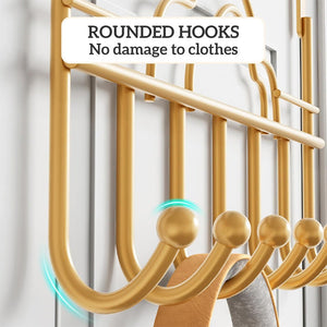 Over the Door Hanger Rack-Gold