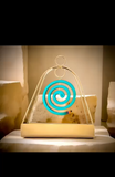 Iron Insect Mosquito Coil Holder Retro Innovative Home Incense Sandalwood Mosquito Repellent Coil