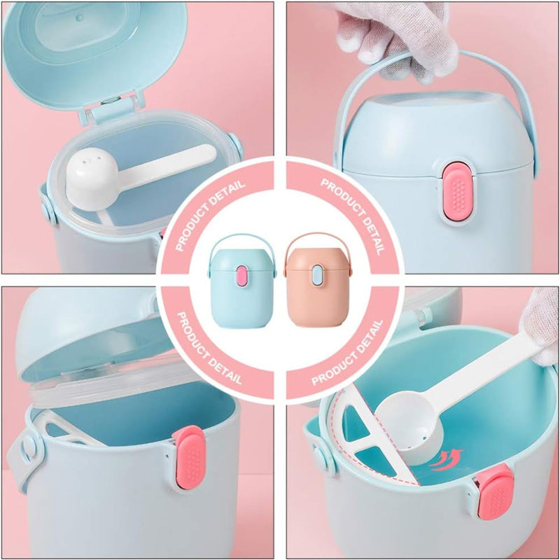Portable Baby Food Container With Scoop