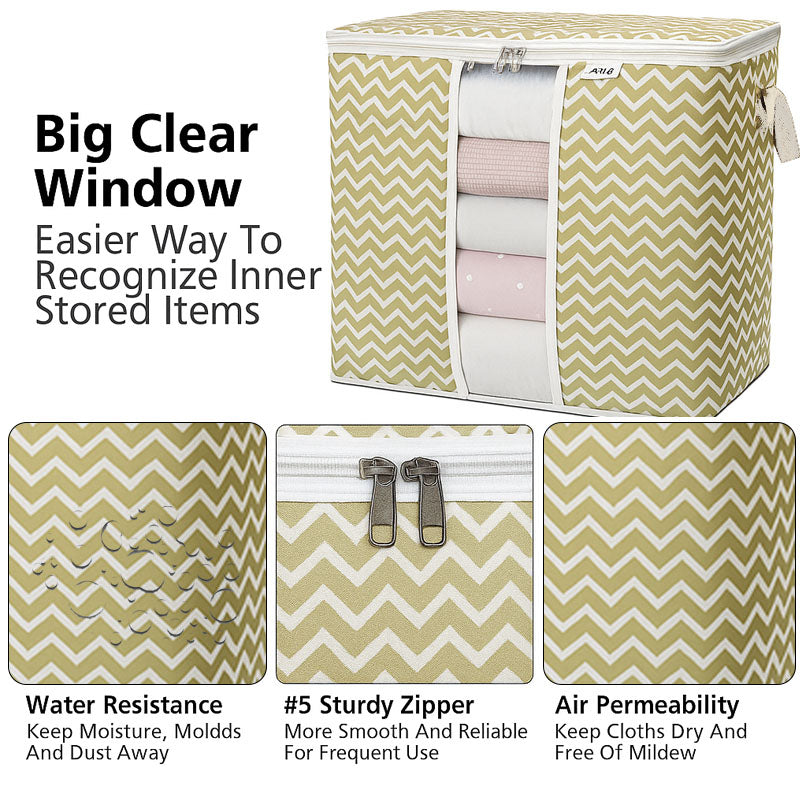 Blanket / Storage Bag White Stripe