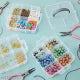 multi layer organizer with (2,3 and 4 layers 24 section) transparent, multipurpose stackable (Dimension length 10 in cm, width 6.5 cm height 21 cm)
