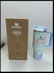 Stanley-Quencher H2.0 Flowstate Stainless Steel 40 OZ Vacuum Insulated Cup, Tumbler, Mug with Lid -Stainless Steel - BPA free, Cup, Mug, Car Mug - Stanley - Tumbler -Travel Partner - Best Gift - Coffee Mug - Gym Bottle - Hot & Cold