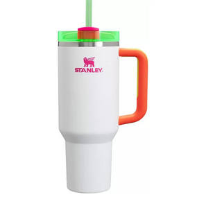 Stanley-Quencher H2.0 Flowstate Stainless Steel 40 OZ Vacuum Insulated Cup, Tumbler, Mug with Lid -Stainless Steel - BPA free, Cup, Mug, Car Mug - Stanley - Tumbler -Travel Partner - Best Gift - Coffee Mug - Gym Bottle - Hot & Cold