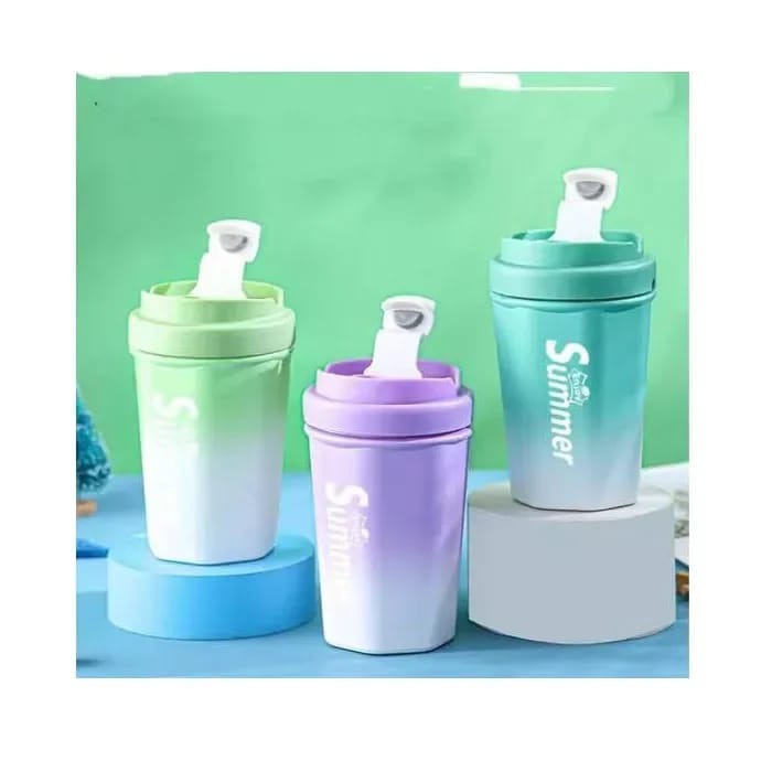 500ml Glass Coffee Mug With Leakproof Lid – Insulated Hot & Cold Coffee Cup l Glass Coffee Mug With Insulated Leakproof Lid – Keeps Drinks At The Perfect Temperature