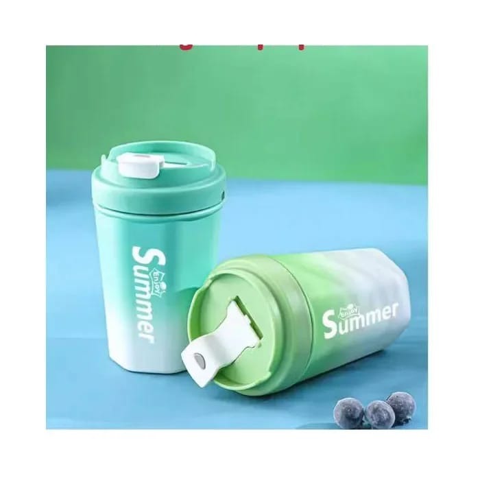 500ml Glass Coffee Mug With Leakproof Lid – Insulated Hot & Cold Coffee Cup l Glass Coffee Mug With Insulated Leakproof Lid – Keeps Drinks At The Perfect Temperature