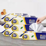 80 Pcs Heavy Duty Kitchen Wipes